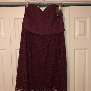 Davids Bridal bridesmaid dress